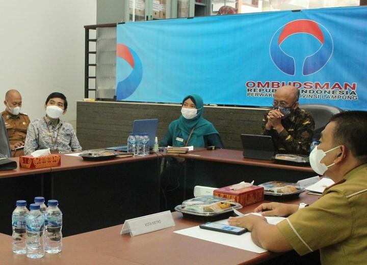 Ombudsman Lampung Soroti Pelayanan Vaksin Covid-19 dan Manajemen Limbah B3 di 3 Kabupaten